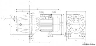 Pompe de surface EBARA - AGA 150 T  #2