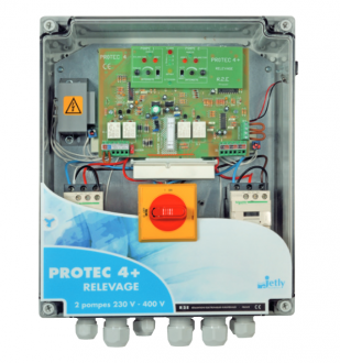 Coffret de commande PROTEC 4+/10 REL - SECT