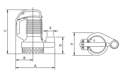 encombrement dr blue pro