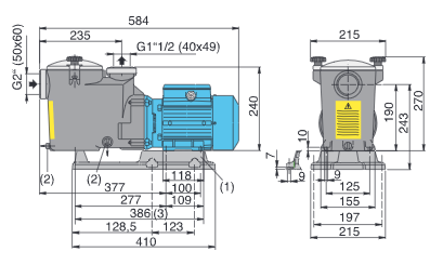 encombrement mpc 41