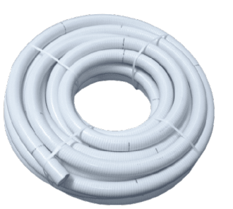Tuyaux PVC souple pour piscine - Couleur blanc