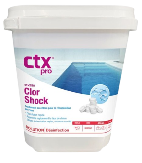 ClorShock en pastilles CTX 250  Seau 5 kg 