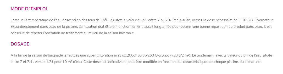 Screenshot 2025 09 11 at 11 07 42 Produits chimiques pour piscines CTX 556 Winter Plus Produits pour l'hivernage
