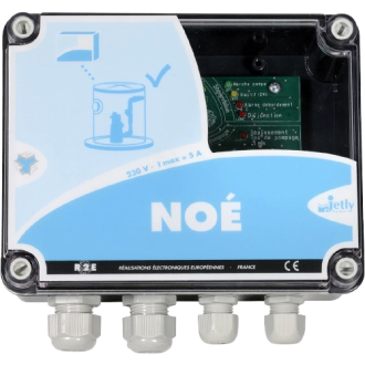 Coffret de commande et de protection pour pompes de relevage monophas� DAB JETLY - NOE