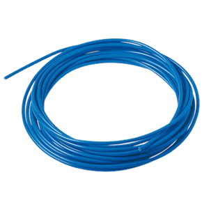 C�ble pour sondes / �lectrodes de forage alimentaire bleu 1.5 mm�