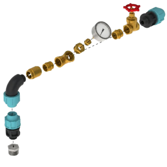 Kits de raccords pour sortie de pompe immerg�e