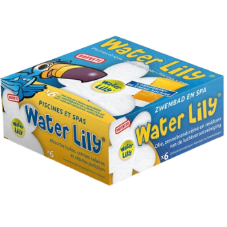 WATER LILY � Absorbant sp�cifique des r�sidus gras (bo�te de 6)