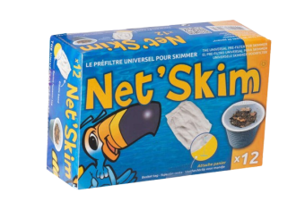 Net'Skim - Le pr�filtre hygi�nique jetable pour skimmer de piscine et spa (bo�te de 12)