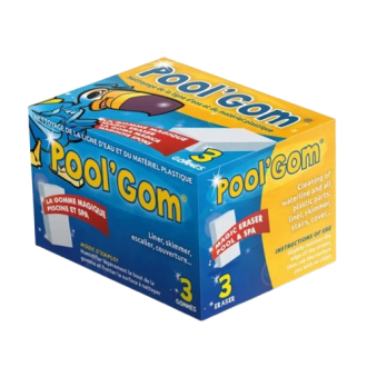 Pool'Gom - Gomme de nettoyage ligne d'eau (bo�te de 3)