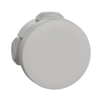Boite de raccordement �lectrique PLEXO ronde - 60 x 40